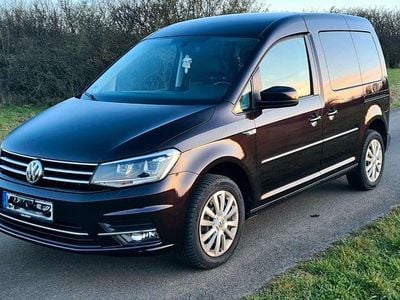 Usata VW Caddy 150 CV (110 kW) 2016 Marrone Monovolume