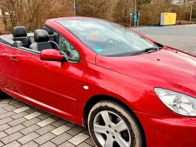 Gebraucht Peugeot 307 CC Sport 177 PS (130 kW) 2004 Rot Cabrio