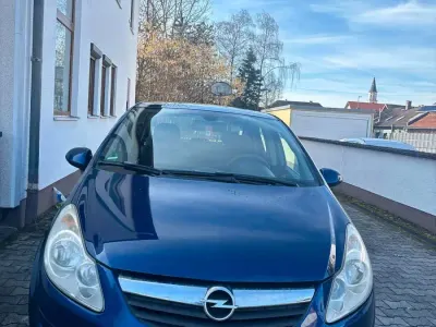 Brugt Opel Corsa 90 HK (66 kW) 2007 Blå Hatchback