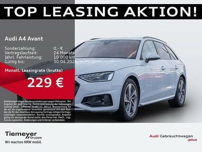 Gebraucht Audi A4 Advanced 136 PS (100 kW) 2024 Gletscherweiß metallic Kombi