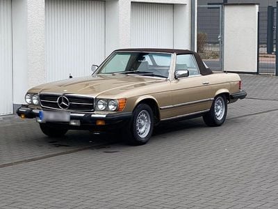 Usata Mercedes SL380 204 CV (150 kW) 1981 Oro Cabrio