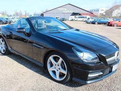 Usata Mercedes SLK200 AMG 184 CV (135 kW) 2011 Nero Cabrio