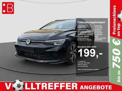 Gebraucht VW Golf VIII R-line 131 PS (96 kW) 2024 Schwarz Kombi