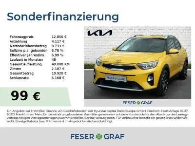 Gebraucht Kia Stonic Platinum 120 PS (88 kW) 2017 Gelb SUV