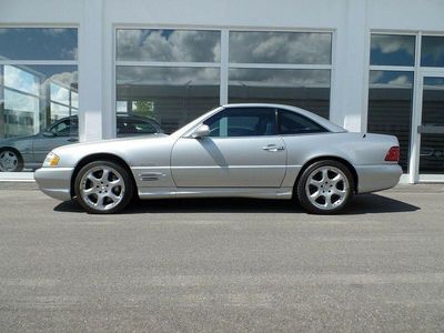Silber metallic Gebraucht 2002 Mercedes SL600 AMG Cabrio | 124.500 €