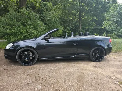 Gebraucht VW Eos 140 PS (102 kW) 2010 Schwarz Cabrio