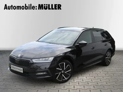 Gebraucht Skoda Octavia Style 150 PS (110 kW) 2021 Schwarzmagic perleffekt Kombi