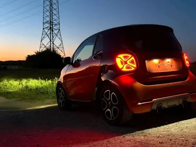 Second-hand Smart ForTwo Coupé Brabus 90 CP (66 kW) 2017 Negru Coupe