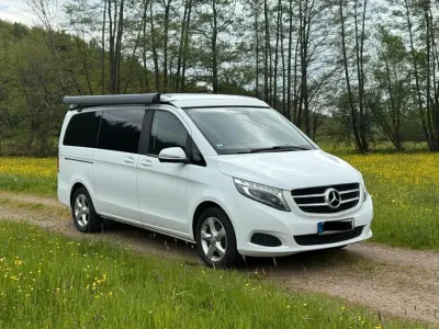 Brugt Mercedes V220 Marco Polo 163 HK (119 kW) 2016 Hvid MPV