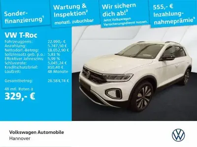 Gebraucht VW T-Roc Goal 116 PS (85 kW) 2025 Pure white SUV