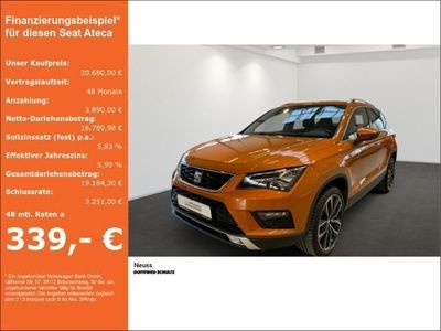Gebraucht Seat Ateca XCELLENCE 150 PS (110 kW) 2019 Orange SUV
