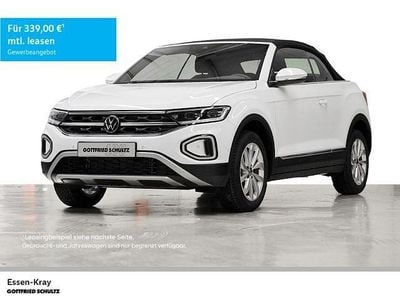 Neu VW T-Roc Cabriolet Style 116 PS (85 kW) 2025 Weiß Cabrio