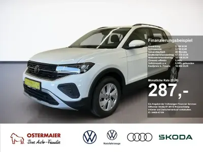 Gebraucht VW T-Cross Life 95 PS (69 kW) 2024 Weiss SUV