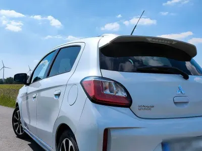 Gebraucht Mitsubishi Space Star Top 80 PS (58 kW) 2021 Weiß Kleinwagen