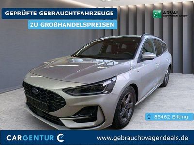 Gebraucht Ford Focus ST-Line X 120 PS (88 kW) 2022 Polar silber (metallic) Kombi