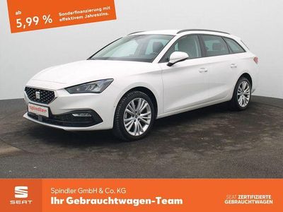 Usata Seat Leon ST Style 150 CV (110 kW) 2024 Bianco Station wagon