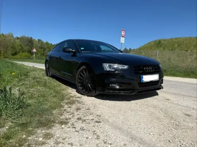 Usata Audi A5 Sportback Black Edition 190 CV (139 kW) 2016 Nero Utilitaria