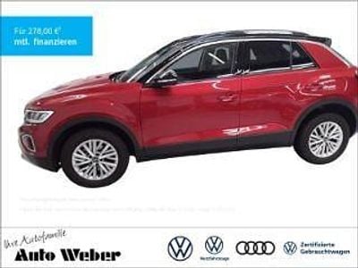 Rot Gebraucht 2024 VW T-Roc Life SUV | 24.880 € (Fairer Preis)