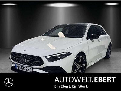 Polarweiß Gebraucht 2024 Mercedes A180 AMG Kleinwagen | 33.880 € (Etwas zu teuer)