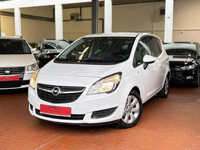 Gebraucht Opel Meriva Edition 120 PS (88 kW) 2015 Weiß Van / Kleinbus