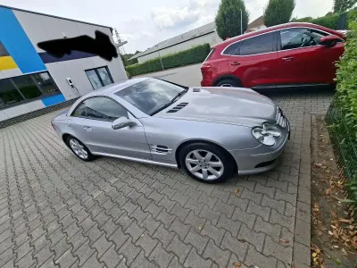 Gebraucht Mercedes SL500 AMG 306 PS (225 kW) 2002 Silber Cabrio