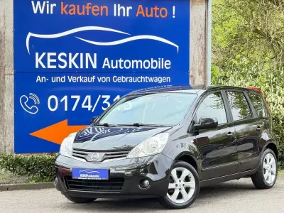 Gebraucht Nissan Note I-Way 88 PS (64 kW) 2010 Schwarz Kleinwagen