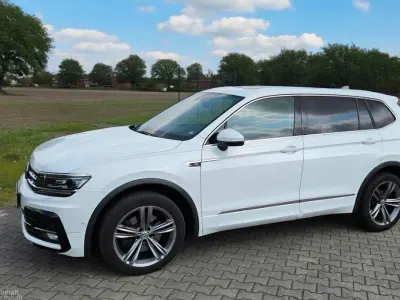 Gebraucht VW Tiguan Allspace R-line 190 PS (139 kW) 2019 Weiß SUV