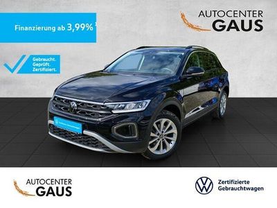 Usata VW T-Roc Life 110 CV (80 kW) 2023 Nero SUV