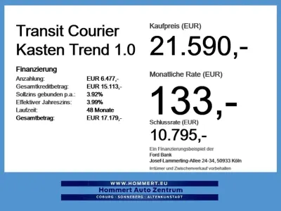 Ny Ford Transit Trend 101 HK (74 kW) 2026 Hvid MPV