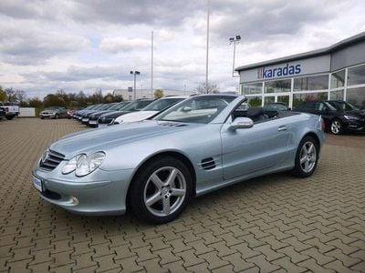 Tellursilber metalliclack Gebraucht 2003 Mercedes SL350 Cabrio | 24.900 € (Etwas zu teuer)
