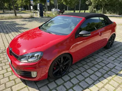Gebraucht VW Golf VII GTI 280 PS (205 kW) 2013 Rot Cabrio