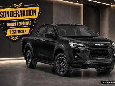 Neu Isuzu D-Max 163 PS (119 kW) 2026 Onyx black Pickup