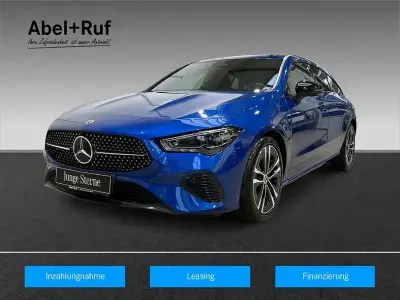Brugt Mercedes CLA200 Progressive 150 HK (110 kW) 2024 Blå Sedan