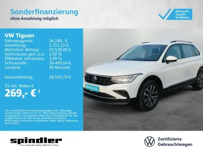 Gebraucht VW Tiguan Life 150 PS (110 kW) 2022 Pure white SUV