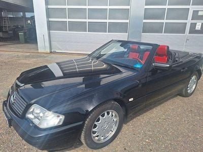 Usata Mercedes SL320 231 CV (169 kW) 1997 Nero Cabrio