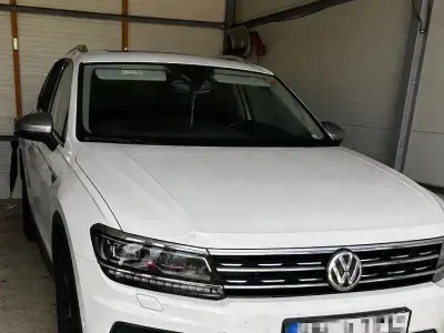Gebraucht VW Tiguan Allspace Highline 220 PS (161 kW) 2018 Weiß SUV