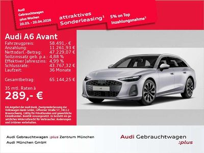 Gebraucht Audi A6 Performance 204 PS (150 kW) 2025 Silber Kombi