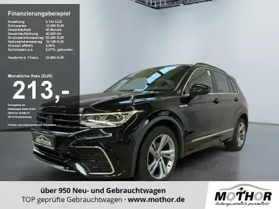 Gebraucht VW Tiguan R-line 150 PS (110 kW) 2023 Deep black perleffekt (metallic) SUV