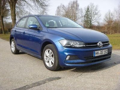 Gebraucht VW Polo Comfortline 95 PS (69 kW) 2018 Blau Kleinwagen