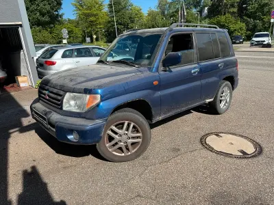 Gebraucht Mitsubishi Pajero 114 PS (83 kW) 2003 Blau SUV