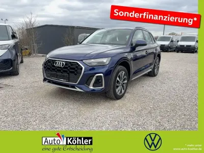 Gebraucht Audi Q5 S-Line 204 PS (150 kW) 2023 Navarrablau SUV
