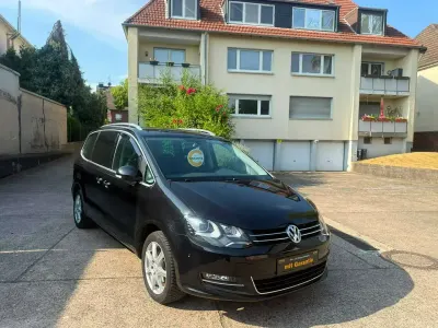 Gebraucht VW Sharan Highline 150 PS (110 kW) 2011 Schwarz Van / Kleinbus