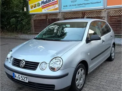 Gebraucht VW Polo 64 PS (47 kW) 2003 Silber Kleinwagen
