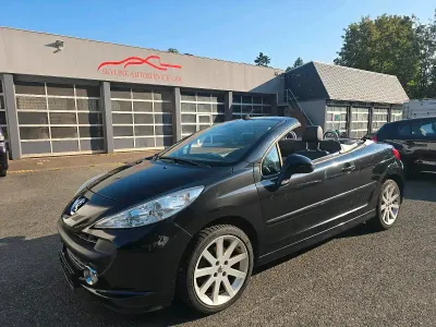 Gebraucht Peugeot 207 CC 120 PS (88 kW) 2009 Schwarz Cabrio