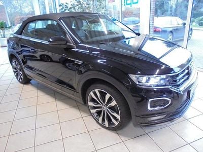 Gebraucht VW T-Roc Cabriolet R 150 PS (110 kW) 2021 Schwarz Cabrio