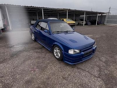 Gebraucht Ford Escort Cabriolet RS 90 PS (66 kW) 1988 Blau Cabrio
