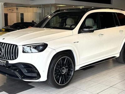Gebraucht Mercedes GLS63 AMG AMG 612 PS (450 kW) 2021 Diamantweiss  metalliclack SUV