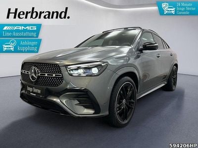 Gebraucht Mercedes GLE400 AMG 381 PS (280 kW) 2024 Metalliclack selenitgrau Coupé