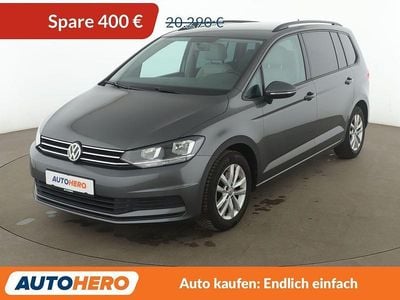 Grau Gebraucht 2017 VW Touran Comfortline Van / Kleinbus | 19.890 € (Fairer Preis)