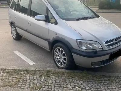 Brugt Opel Zafira 125 HK (91 kW) 2004 Sølv MPV